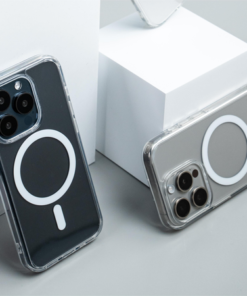 Alternative view of Ốp Lưng iPhone Trong Suốt Viền Dẻo & Chống Ố Tích Hợp Sạc Từ Tính