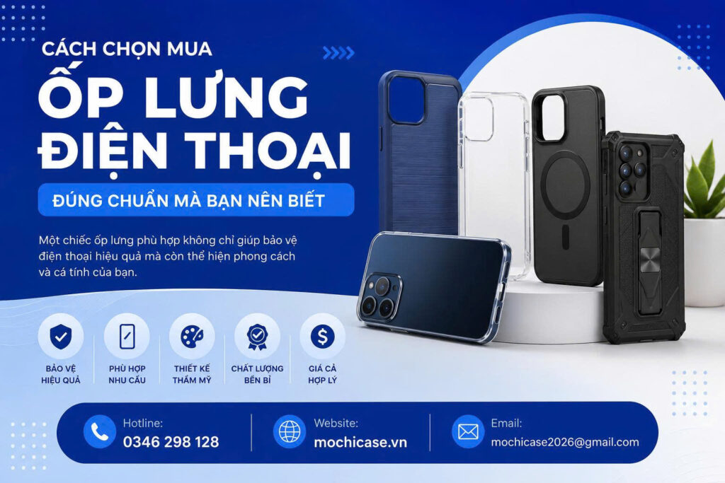 Cách Chọn Mua Ốp Lưng Điện Thoại Đúng Chuẩn Mà Bạn Nên Biết