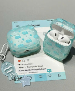 Ốp AirPods Aqua Jelly Charm Mochi Case – Phụ kiện iPhone trong trẻo, đáng yêu và nổi bật