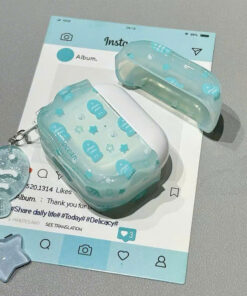 Ốp AirPods Aqua Jelly Charm Mochi Case – Phụ kiện iPhone trong trẻo, đáng yêu và nổi bật