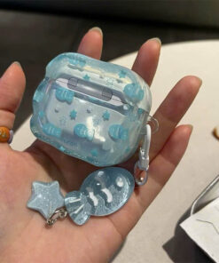 Ốp AirPods Aqua Jelly Charm Mochi Case - Phụ kiện iPhone dễ thương, trong trẻo Ốp AirPods Aqua Jelly Charm Mochi Case – Phụ kiện iPhone trong trẻo, đáng yêu và nổi bật
