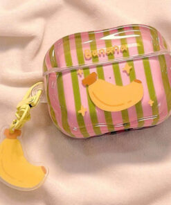 Ốp AirPods Banana Pop Mochi Case – Phụ kiện iPhone cute, kèm charm chuối