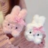 Ốp AirPods Bunny Bow Mochi Case - Phụ kiện iPhone cute, mềm mại