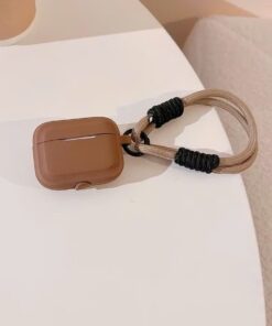 Ốp lưng AirPods Silicon Trơn Màu Nâu