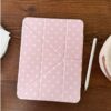 Ốp Lưng iPad Họa Tiết Chấm Bi – Thiết Kế Thanh Lịch Ốp Lưng iPad Họa Tiết Chấm Bi Màu Hồng