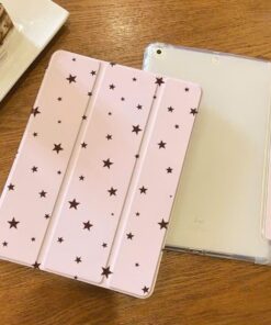 Ốp lưng iPad Họa Tiết Ngôi Sao Màu Hồng