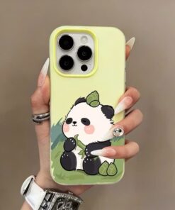 Ốp Lưng iPhone Gấu Trúc Thiết Kế Họa Tiết Đáng Yêu
