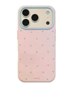 Ốp lưng iPhone Mochi Case Sweet Dot thiết kế chấm bi nhẹ nhàng, màu pastel xinh xắn, chống sốc tốt, bảo vệ camera, phù hợp nhiều dòng iPhone. Ốp lưng iPhone Sweet Dot Mochi Case