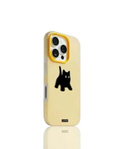 Ốp lưng iPhone Black Cat Màu Vàng