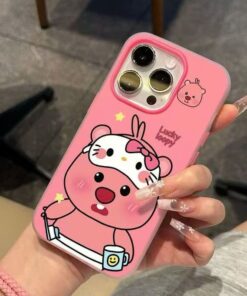 Ốp lưng iPhone Loopy Màu Hồng