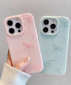 Ốp Lưng iPhone Nơ Dây Lụa