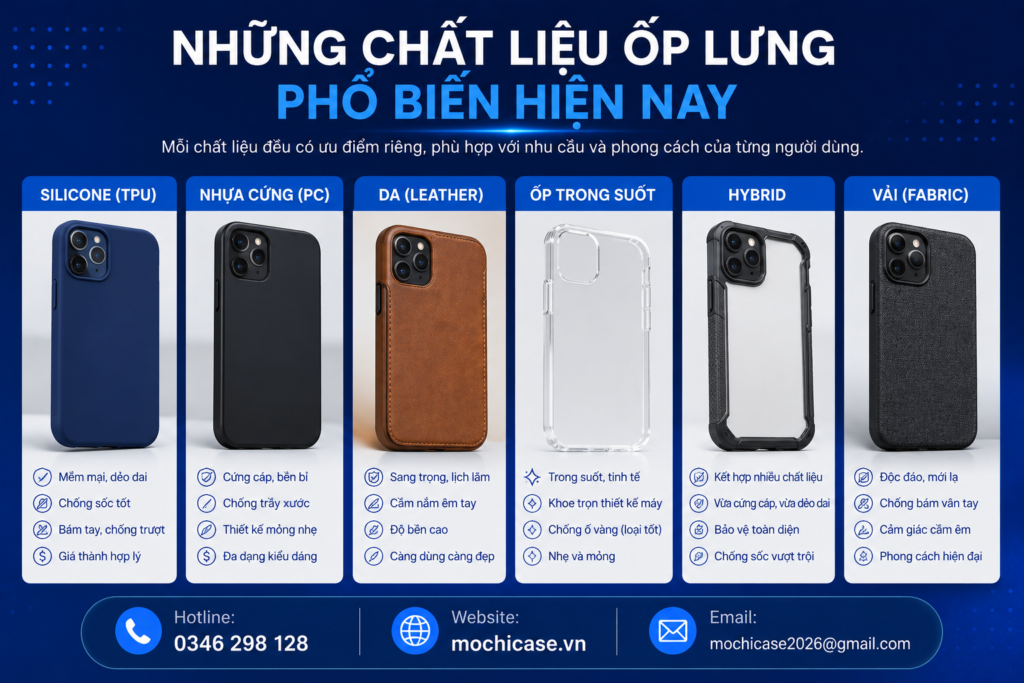 Cách Chọn Mua Ốp Lưng Điện Thoại Đúng Chuẩn Mà Bạn Nên Biết 
