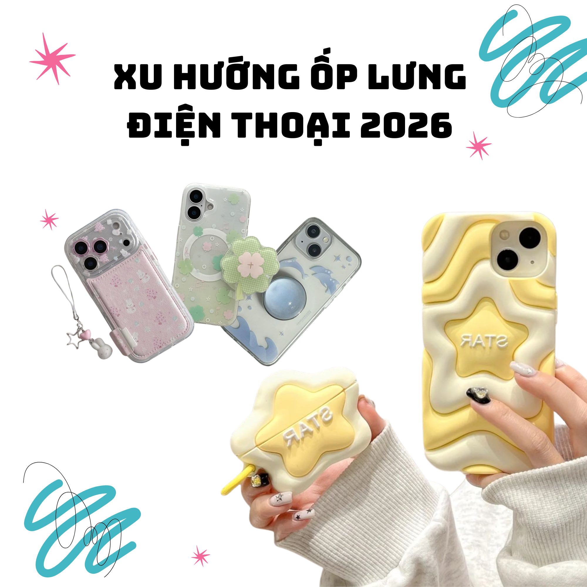 Xu Hướng Ốp Lưng Điện Thoại 2026 - Mochi Case